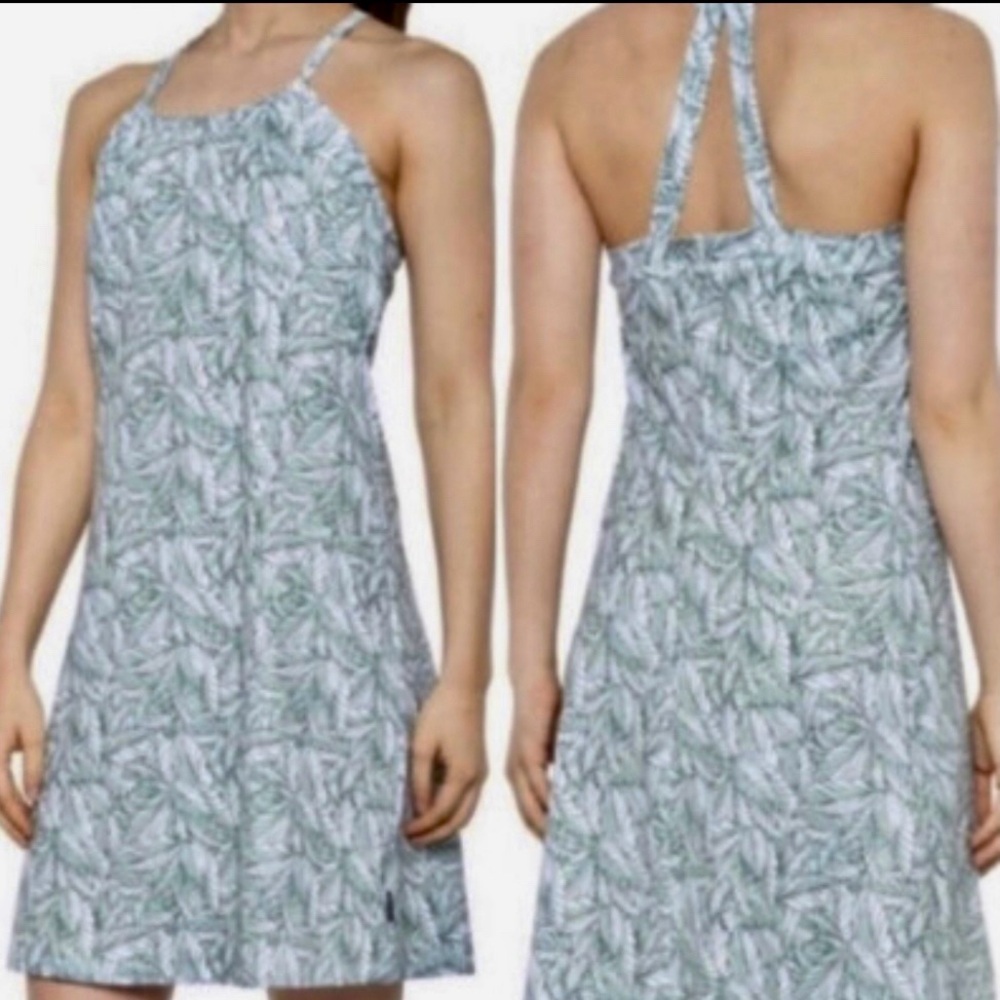 Eddie Bauer Green Leaf Pattern Top - image 2